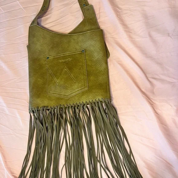 Wrangler Brown Fringe Women's Backpack - Picture 2 of 4